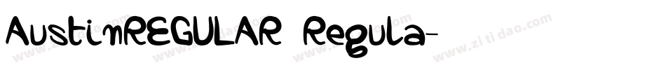 AustinREGULAR Regula字体转换